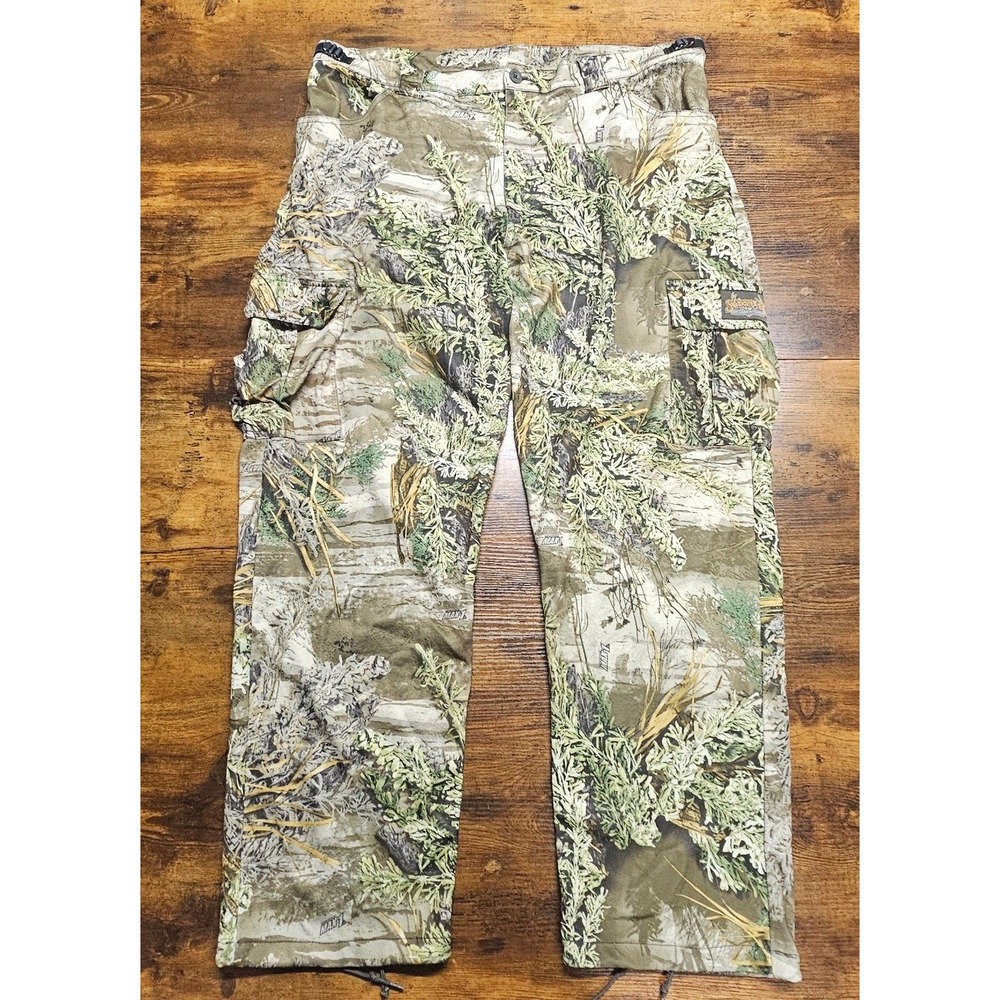 ScentLok Mens XL Full Season Taktix Camo Hunting Pants Carbon Alloy